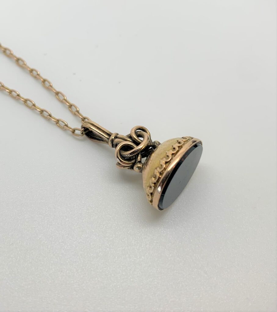 Victorian Gold Knot Fob